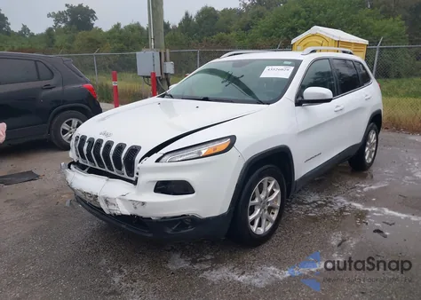 2018 Jeep Cherokee Latitude Fwd из США, поврежденный, VIN 1C4PJLCBXJD539701